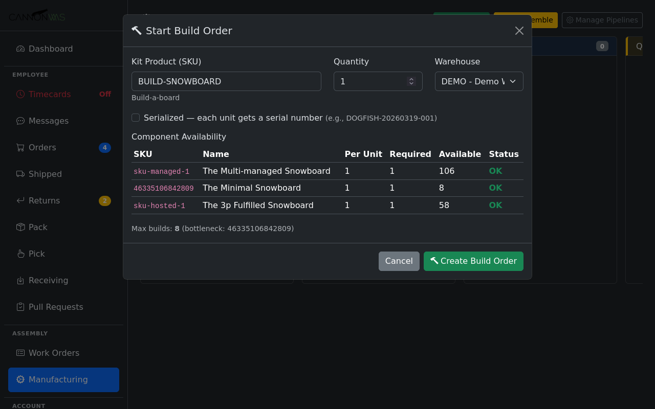 Component Availability
