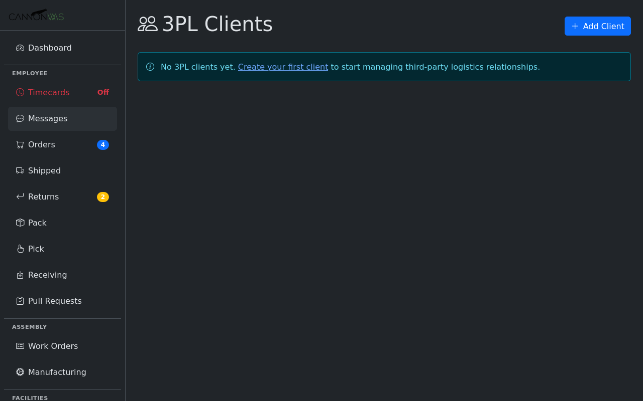 3PL client management