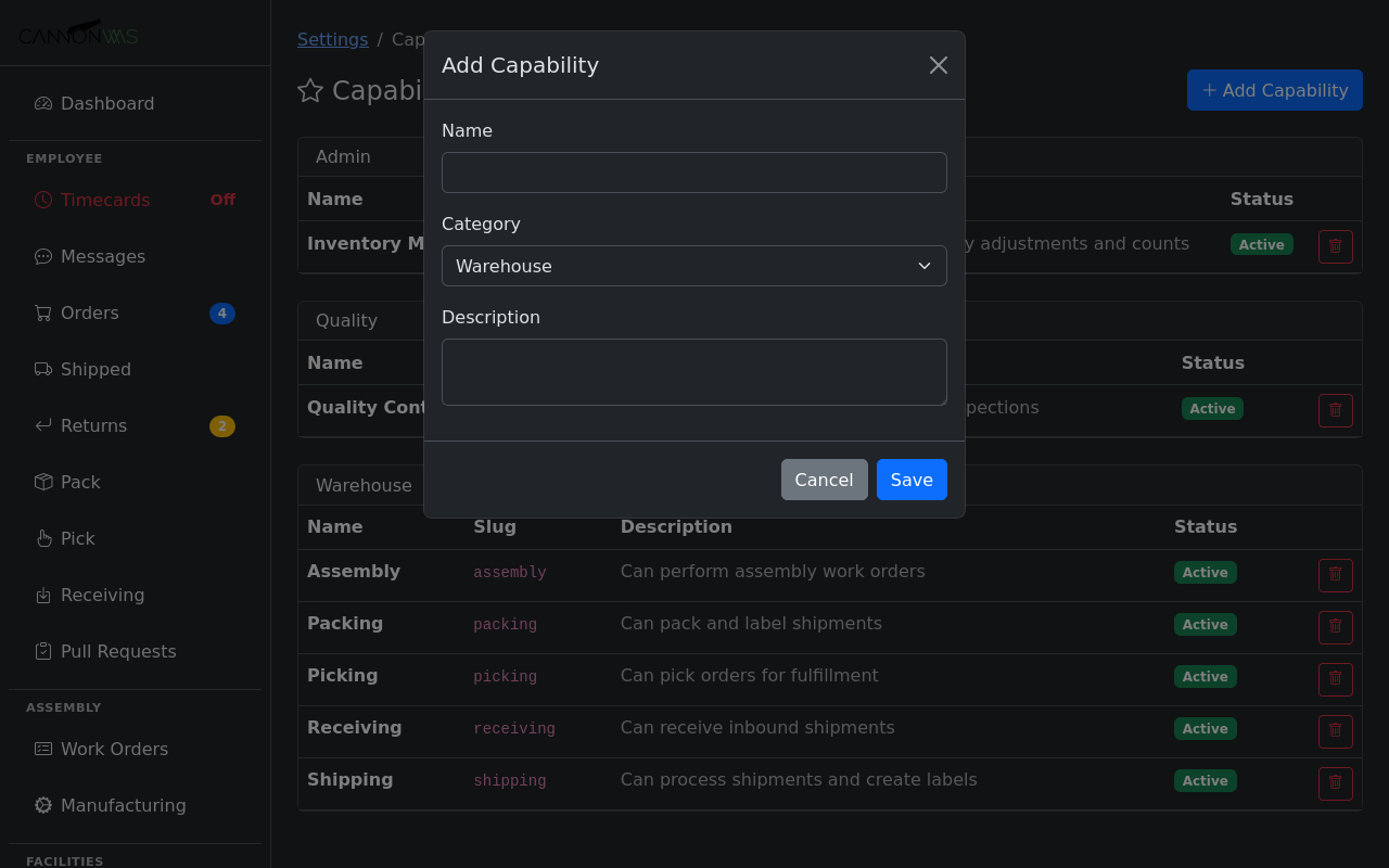 Capability-based access control